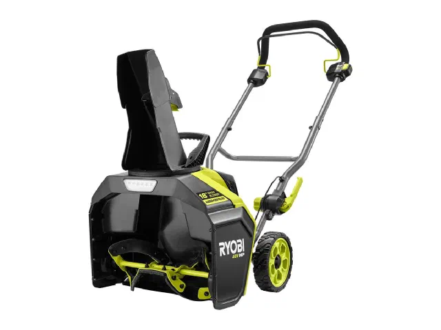 HP Brushless 18 in Single-Stage Auger-Propelled Snow Blower