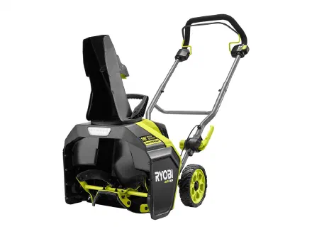 HP Brushless 18 in Single-Stage Auger-Propelled Snow Blower