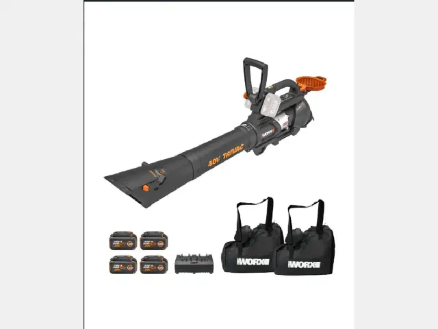 40V Brushless Blower/Vac/Mulcher (WG588)